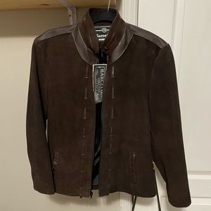 Leather jacket. No size fits like a S/M